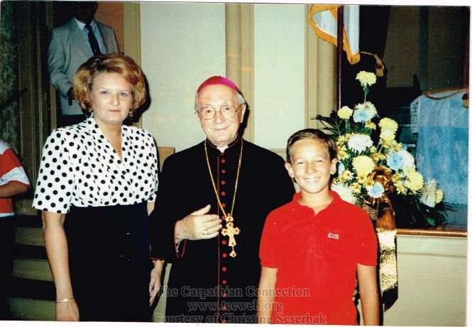 Bishop Hirka's Visit 1991